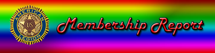 Membership Report Banner